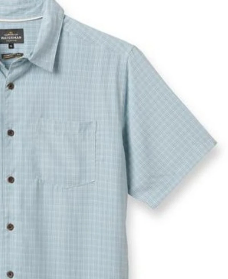 Quiksilver Waterman Men's Checkmate Regular-Fit Shirt