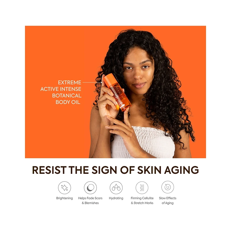 Extreme Argan & Carrot Botanical Body Oil - 4.23oz