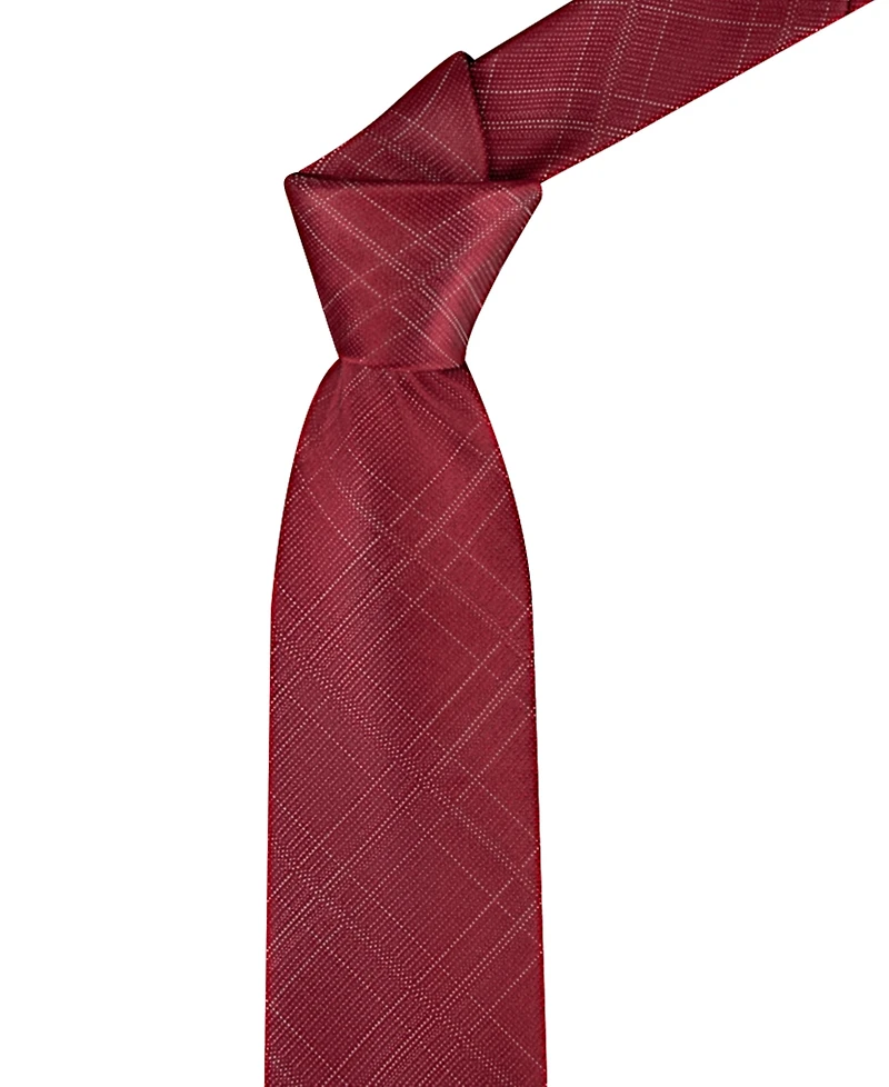 Calvin Klein Men's Everett Plaid Tie