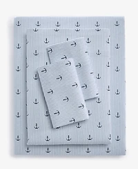 Charter Club 550 Thread Count Printed Cotton 4-Pc. Sheet Set, Full, Exclusively at Macy's