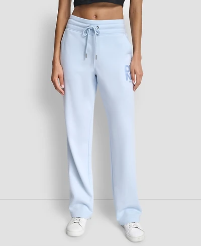 Dkny Women's Sport Stacked Transfer Logo Track Pants