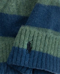 Polo Ralph Lauren Men's Brushed Stripe Beanie