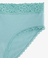 State of Day Women's Cotton Blend Lace-Trim Hipster Underwear, Created for Macy's