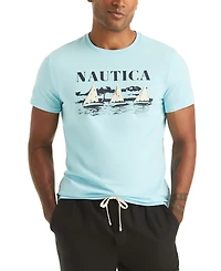 Nautica Men's Printed Short-Sleeve T-Shirt