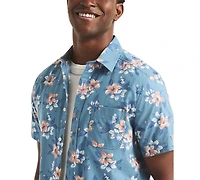 Nautica Men's Printed Short-Sleeve Shirt