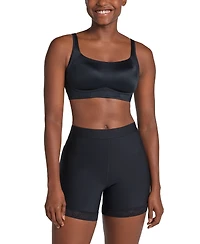 Leonisa Women's Mid-Rise Sculpting Butt Lifter Shaper Shorts 012983