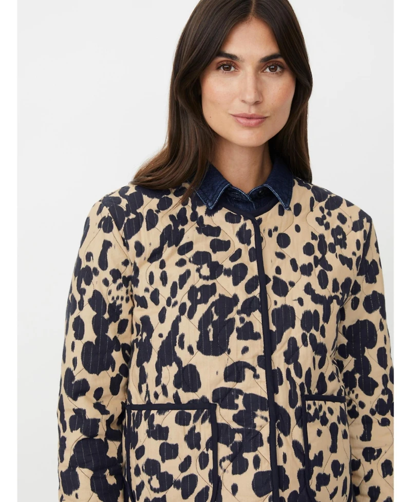 Masai Copenhagen Women's Javira Long Sleeve Animal Print Jacket