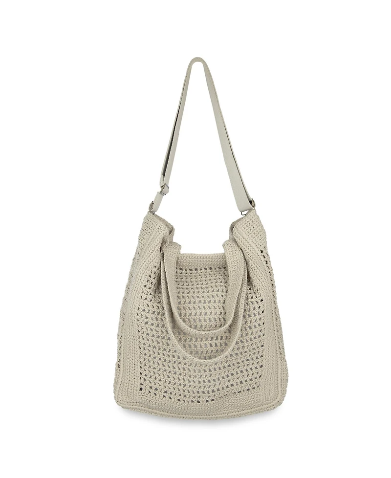 The Sak Lanie Crochet Medium Tote Bag