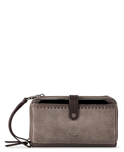 Iris Leather Smartphone Convertible Crossbody Wallet