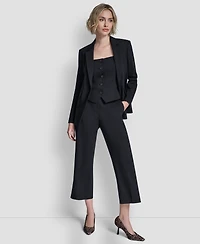 Dkny Women's One-Button Notch Collar Jacket