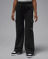 Jordan Big Girls Brooklyn Fleece Cargo Pants