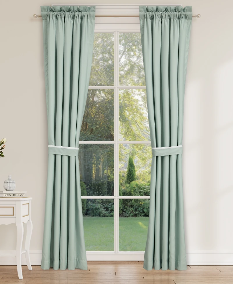 Royal Court Spring Social Window Panel Pair, 41" x 84"