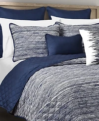 Royal Court Dalton Sleek Stripe 3-Pc. Quilt Set, Full/Queen