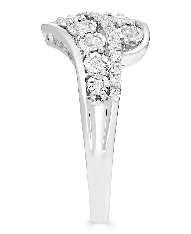 Macy's Diamond Ring (1/3 ct. t.w.) in 10k White Gold