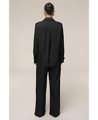 Jluxlabel Women's regular Misty Button Up.