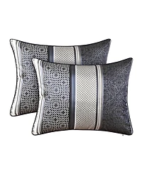 Royal Court Carlisle Foulard 3-Pc. Comforter Set, Full/Queen