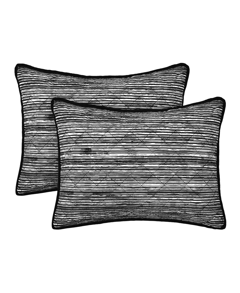 Royal Court Dalton Sleek Stripe 2-Pc. Quilt Set, Twin/Twin Xl