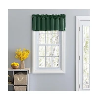 Ellis Stacey 3"Rod Pocket High Quality Fabric Solid Color Window Lined Filler Valance 42"x13" Harvest