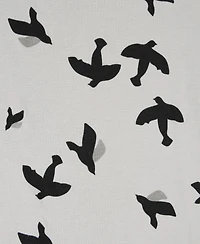 Leveret Dog Cotton Pajama Bird Gray