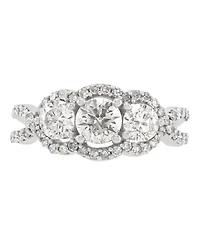 Macy's Diamond Engagement Ring (2 ct. t.w.) in 14k White Gold