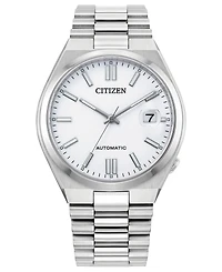 Citizen Men's Silver Stainless Steel Bracelet Watch, 40mm