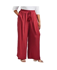 Avenue Women's Plus Allure Wide Leg Pant