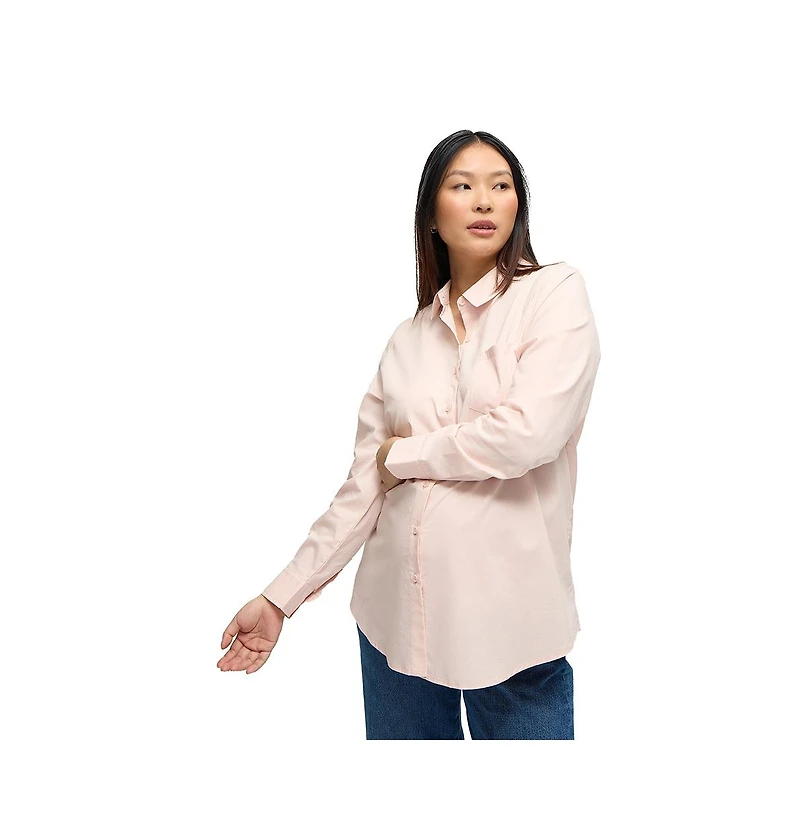 Ingrid + Isabel Maternity Poplin Button Down Shirt
