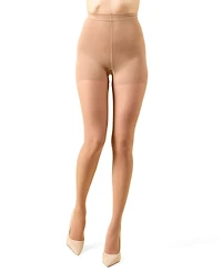 MeMoi Women's Cotton On Top Light Support 30 Denier Pantyhose