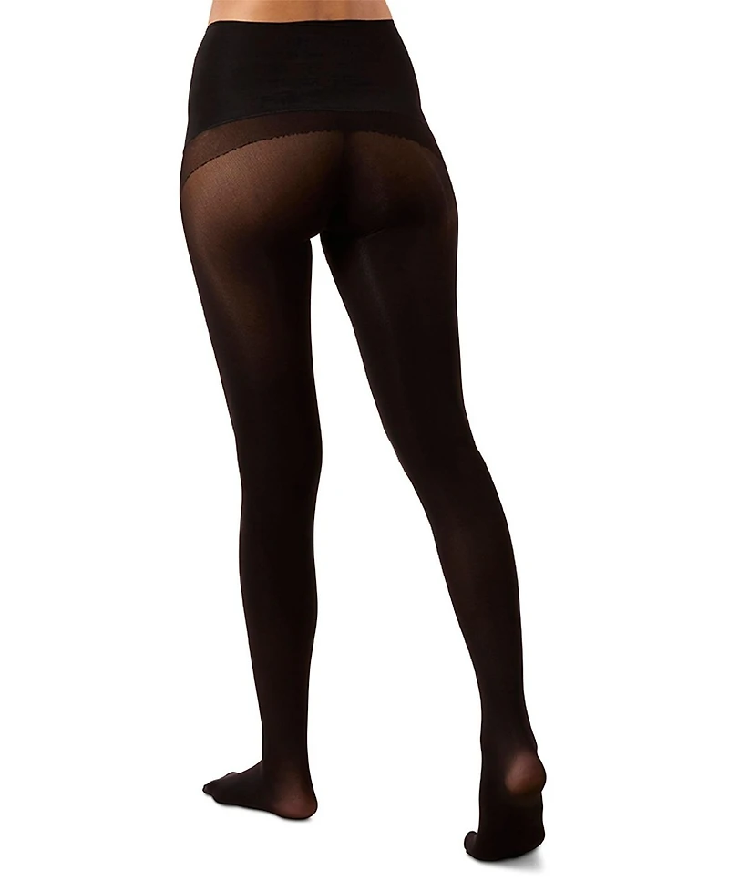 MeMoi Women's Perfectly Opaque Seamless Top 60 Denier Tights