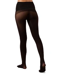 MeMoi Women's Perfectly Opaque Seamless Top 60 Denier Tights