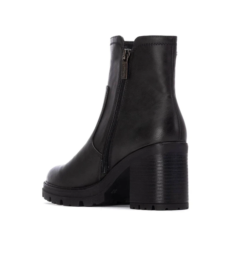 Xti Women's Refresh Collection Block Heel, Casual Booties