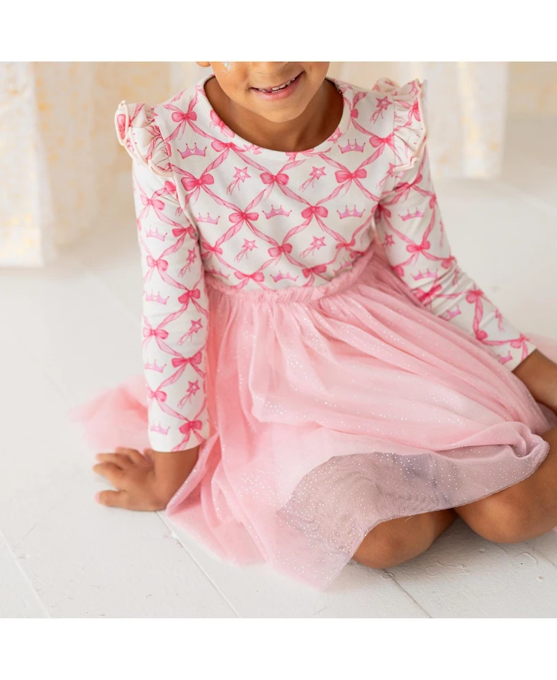 Sweet Wink Toddler Girls Princess Coquette Long Sleeve Tutu Dress