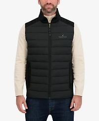 Nautica Men's Transitional Mixed Media Vest