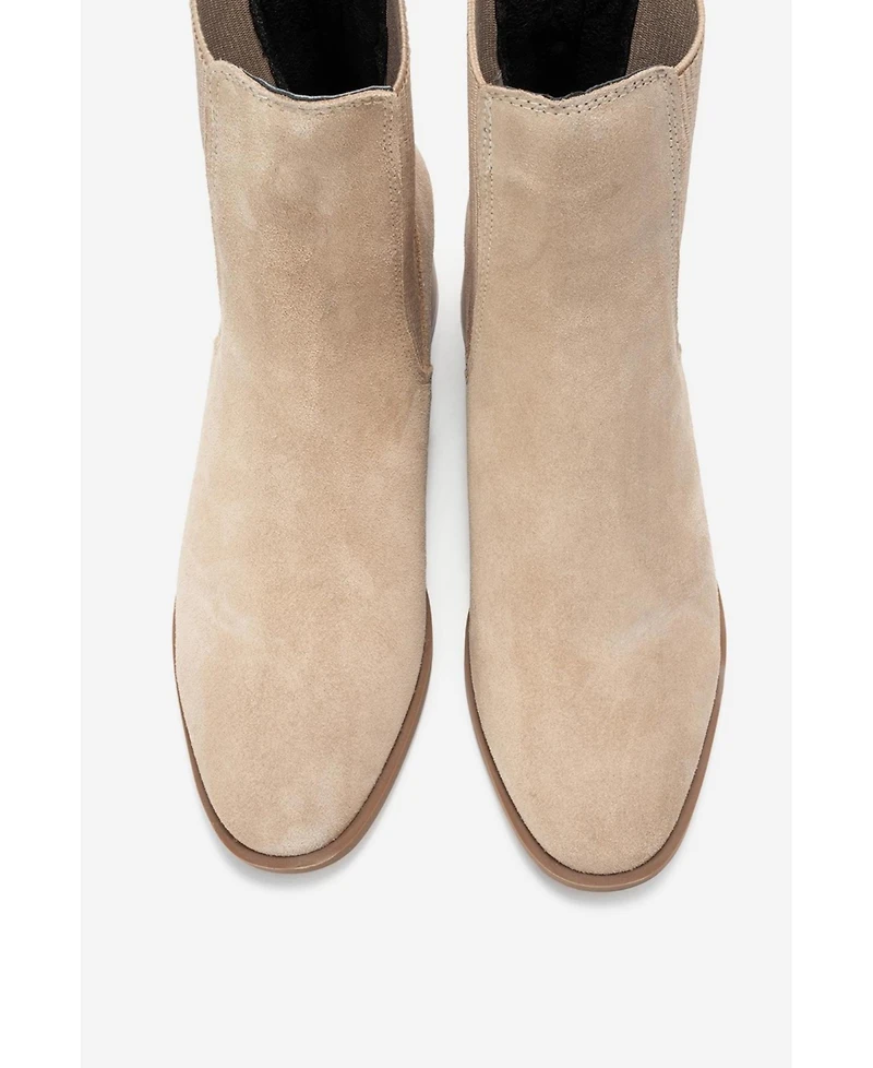 Forever & Always Shoes Neiva Leather Chelsea Boot (Women)