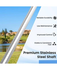 Sugift 7 Iron Single Golf Club for Men with Steel Shaft and Headcover