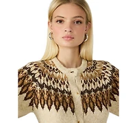 Steve Madden Women's Kyndra Button Front Cardigan Sweater