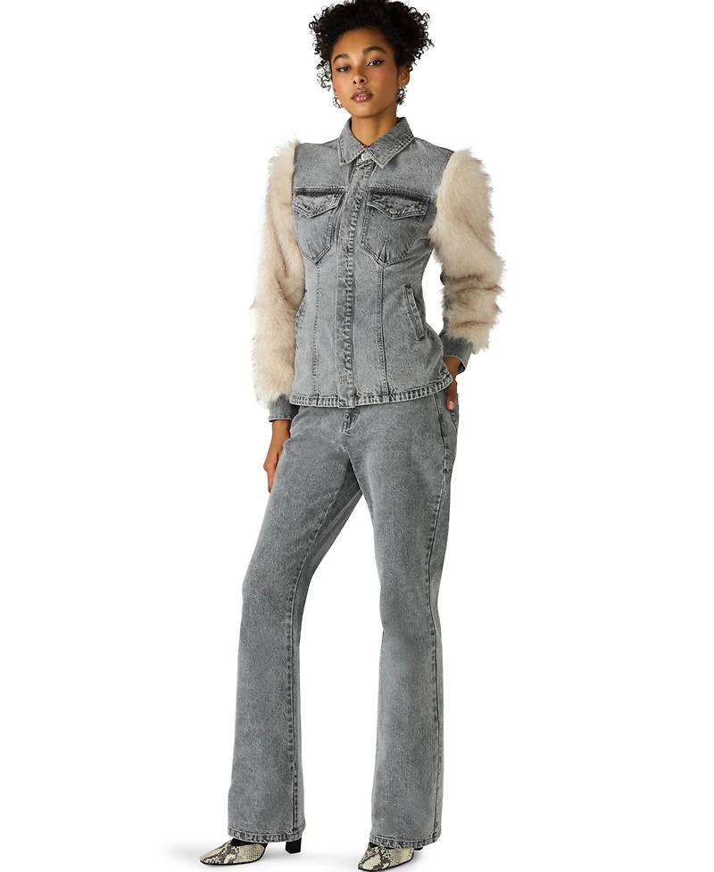 Steve Madden Women's Parker Collared Jacket