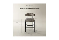 Z Gallerie Anna Barstool