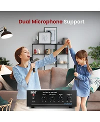 SereneLife 12FT Outdoor Compact Mini Home Power Amplifier