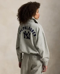 Polo Ralph Lauren Women's Vintage-Inspired Yankees Long Sleeve Pull-On Sweatshirt