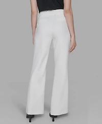 Karl Lagerfeld Paris Women's Flare Leg Pants