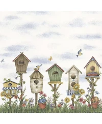 GoodGram Home Sweet Home Complete 3 Piece Kitchen Curtain Set - 58 in. W x 24 in. L