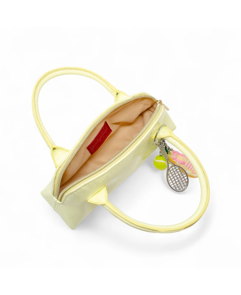 Zomi Gems Girls Sporty Charm Top Handle Bag, Yellow