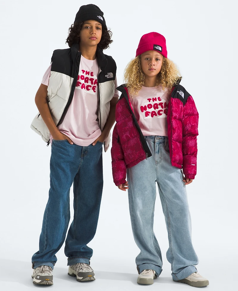 The North Face Boys and Girls 6-16 Evolution Bubble Cloud Short-Sleeve T-Shirt