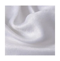 Olivia Gray Lydia Matte Embossed One Blackout Panel - 52"x84", White