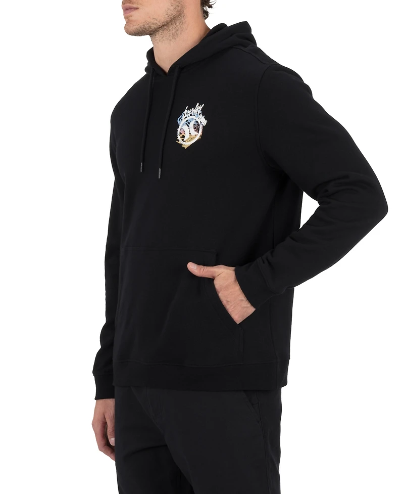 Hurley Men's Crusty Printed Graphic Pull-On Hoodie