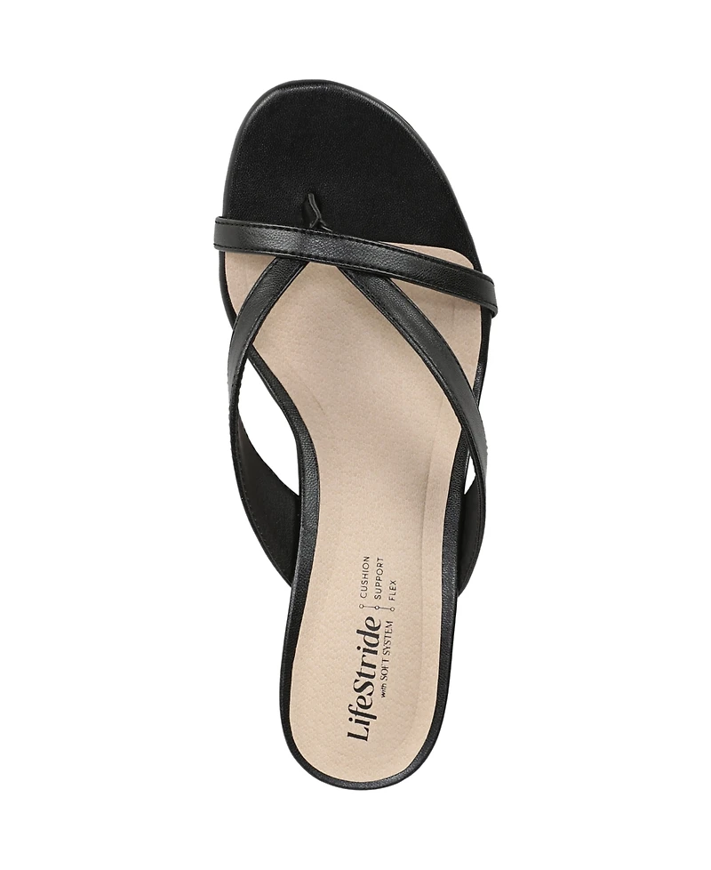 LifeStride Women's Navine Thong Sandals
