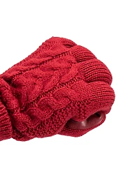 Isotoner Women's Water Repellent Cable Knit Gloves