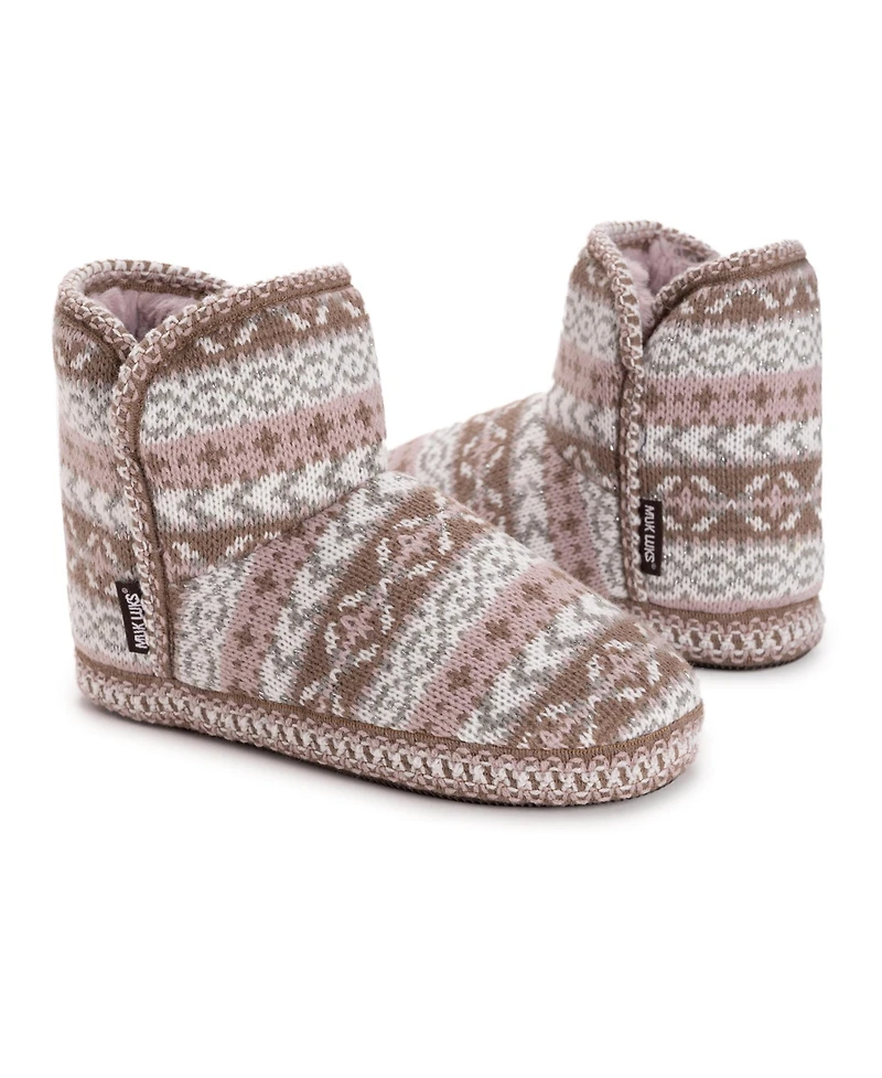 Muk Luks Women's 3 Pack Boot Socks