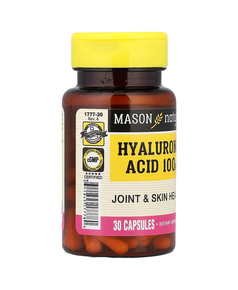 Mason Natural Hyaluronic Acid 100 mg
